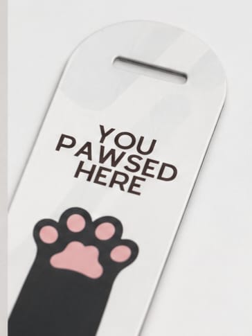 'You Pawsed Here' Bookmark