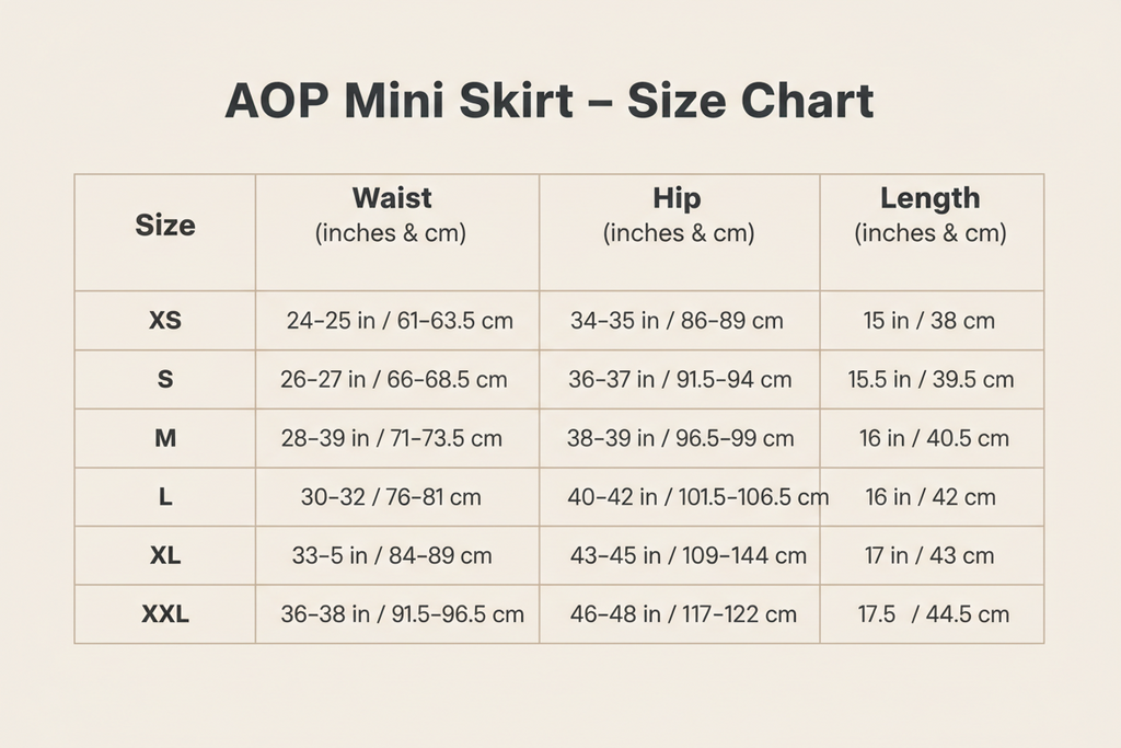 Mini paw Skirt