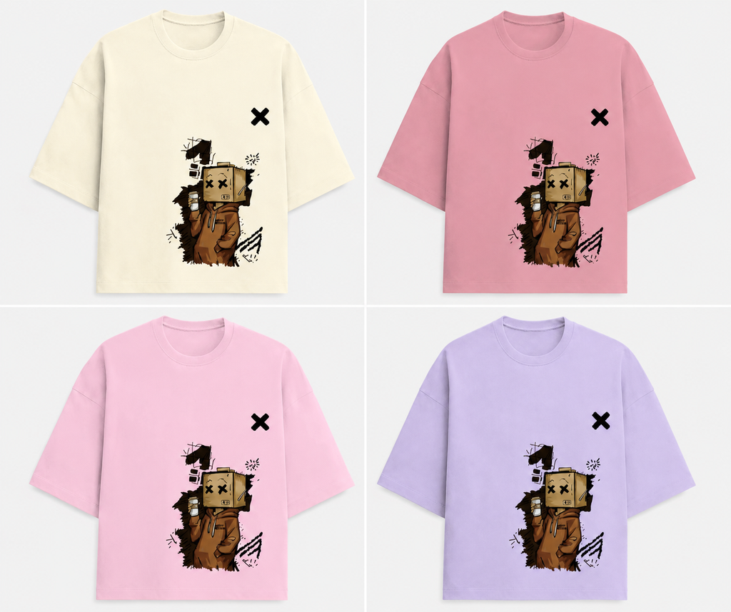 Marshmallow Oversized Tee
